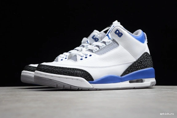 Cheap EP WHITE CT8532-145 AIR BLUE 3 JORDAN RETRO CT8532-145 0201